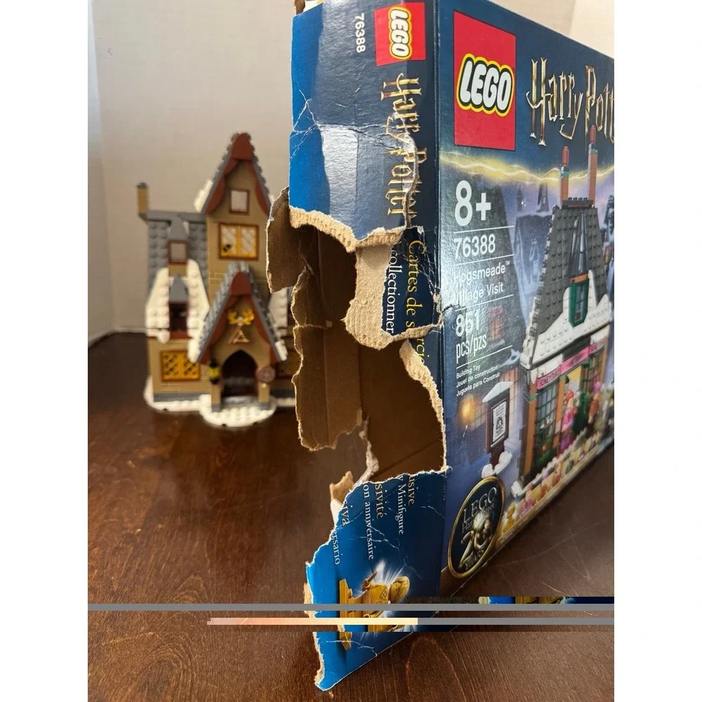 LEGO Harry Potter Hogsmeade Village Visit 76388 Complete Set Missing Ron Weasley